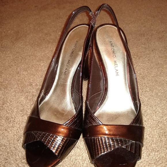 Antonio Melani open toe heels - Picture 1 of 3